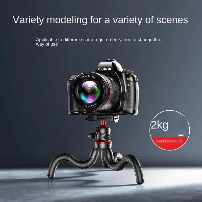 Flexible Octopus Tripod for Phone and Camera