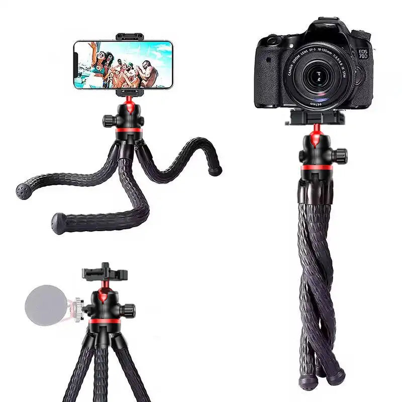 Flexible Octopus Tripod for Phone and Camera