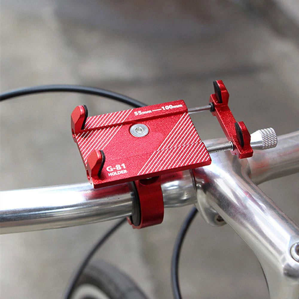 Aluminum Alloy Bicycle Phone Holder Motorcycle Handlebar Mount