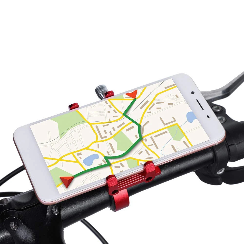 Aluminum Alloy Bicycle Phone Holder Motorcycle Handlebar Mount