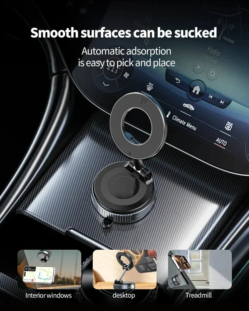 Vacuum Magnet Phone Bracket