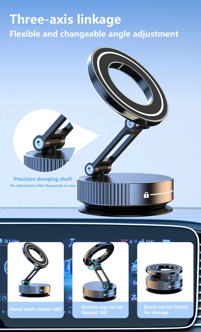 Vacuum Magnet Phone Bracket