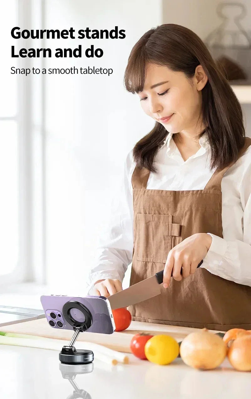 Vacuum Magnet Phone Bracket