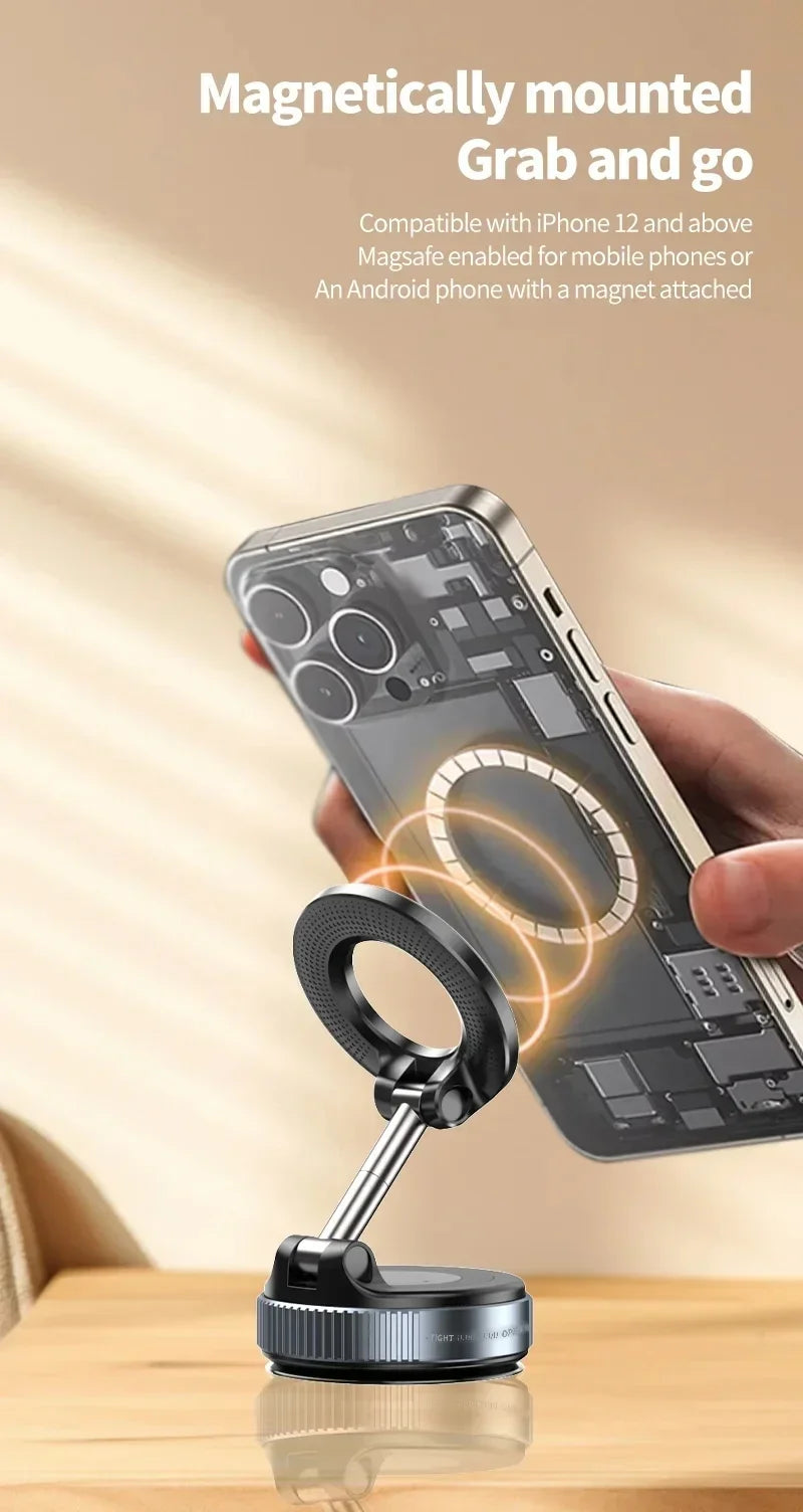 Vacuum Magnet Phone Bracket