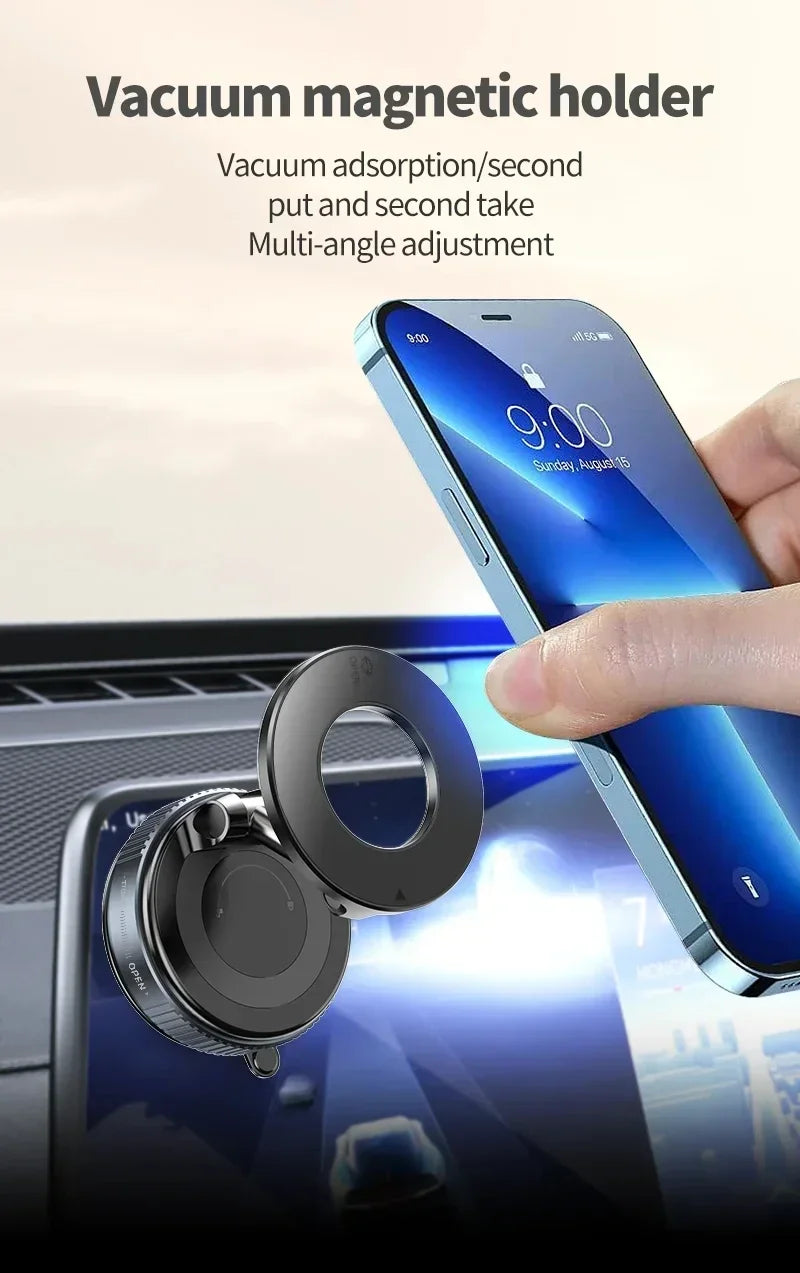 Vacuum Magnet Phone Bracket