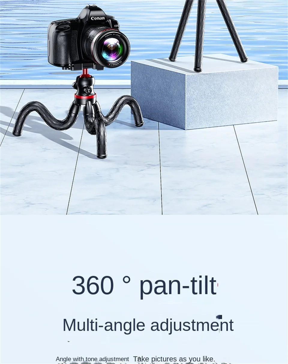 Flexible Octopus Tripod for Phone and Camera