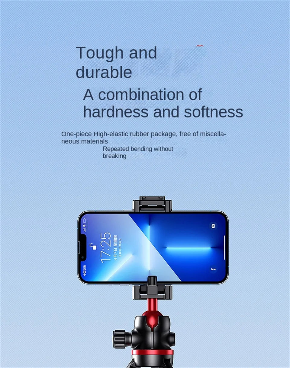 Flexible Octopus Tripod for Phone and Camera