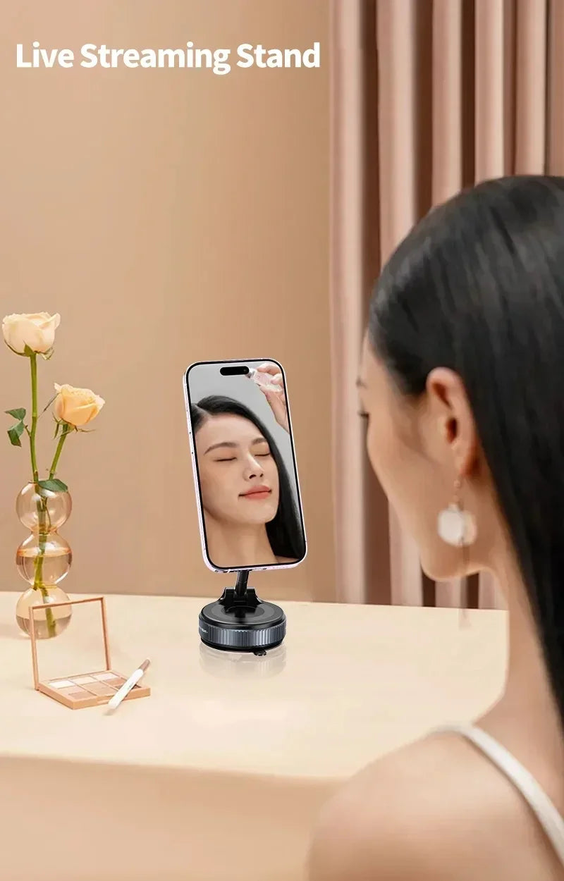 Vacuum Magnet Phone Bracket